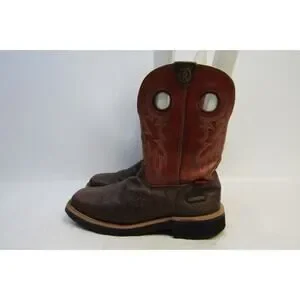 Tony Lama | Shoes | Tony Lama Mens Size 5 D Brown Orange  display picture 3